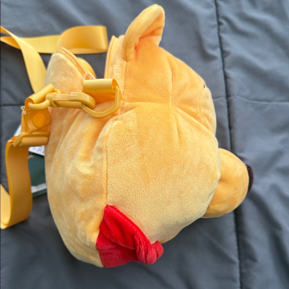 Disney Winnie the Pooh stuffed animal crossbody bag purse NEW - Picture 6 of 8